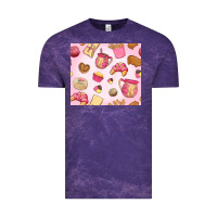 Cloud Purple mexican pan dulce Vintage Tee - MaliasSmallBusiness