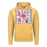 Vintage Mustard christmas vibes coffee Vintage Hoodie - MaliasSmallBusiness