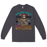 Smoke some days i rock it some days it rocks me either w Long Sleeve Tee - Artiststas