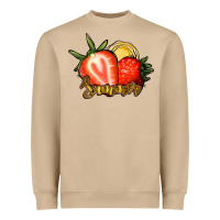 Mushroom Strawberry Summer Heavyweight Sweatshirt - Bettercallsaul