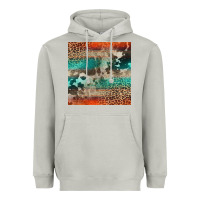 Moon Dust Leopard Cowhide Pattern Heavyweight Hoodie - CowCowDesign