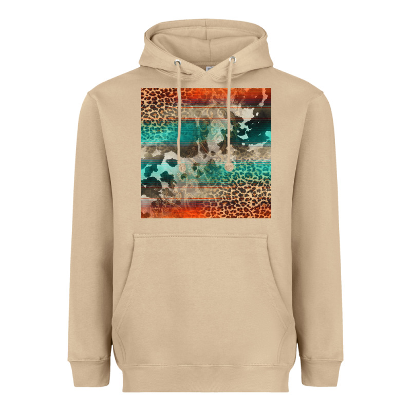 Leopard Cowhide Pattern Heavyweight Hoodie by CowCowDesign | Teevron