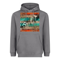 Storm Leopard Cowhide Pattern Heavyweight Hoodie - CowCowDesign