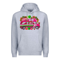 Heather Grey Valentine's Day tacos truck Mexico Premium Hoodie - HowdyJamesFarm