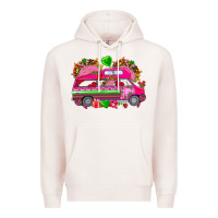 Pale Pink Valentine's Day tacos truck Mexico Premium Hoodie - HowdyJamesFarm