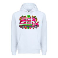 White Valentine's Day tacos truck Mexico Premium Hoodie - HowdyJamesFarm