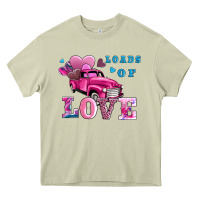 Mossy loads of love wıth truck Heavy Core Tee - AdoDesignShop