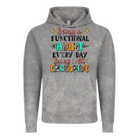 Cloud Rock being a functional adult every day seems  a bit ex Vintage Hoodie - MaliasSmallBusiness