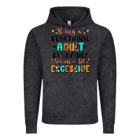 Vintage Black being a functional adult every day seems  a bit ex Vintage Hoodie - MaliasSmallBusiness