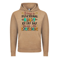 Vintage Coffee being a functional adult every day seems  a bit ex Vintage Hoodie - MaliasSmallBusiness
