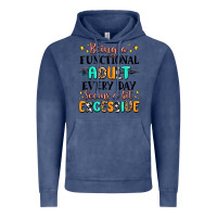 Vintage Denim being a functional adult every day seems  a bit ex Vintage Hoodie - MaliasSmallBusiness
