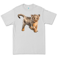 Dove Grey baby lion Premium Tee - LillyAllenDesigns