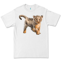 White baby lion Premium Tee - LillyAllenDesigns