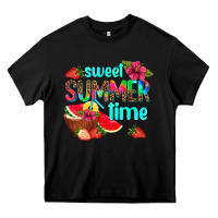 Black sweet summer time Heavy Core Tee - AdoDesignShop