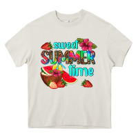 Cream sweet summer time Heavy Core Tee - AdoDesignShop