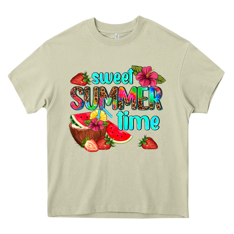 Sweet Summer Time Heavy Core Tee by AdoDesignShop | Teevron