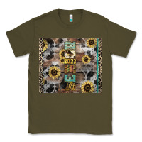 Army Green Senior 2023 western Classic Tee - NancyCooperArtShop