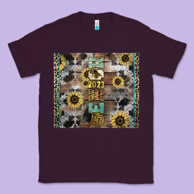 Senior 2023 Western Classic Tee Designed By Nancycooperartshop