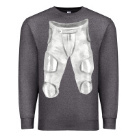 Charcoal Heather football padded pant fa element 1 Premium Sweatshirt - FaDigitalArtStudio