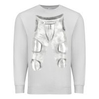 Dove Grey football padded pant fa element 1 Premium Sweatshirt - FaDigitalArtStudio