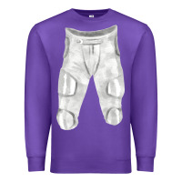 Purple football padded pant fa element 1 Premium Sweatshirt - FaDigitalArtStudio