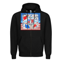 Black American memorial day rn registered nurse Zipper Hoodie - TumblerDesignByShophia
