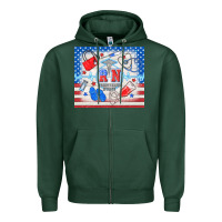 Sports Green American memorial day rn registered nurse Zipper Hoodie - TumblerDesignByShophia