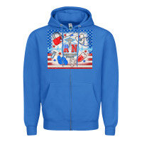True Royal American memorial day rn registered nurse Zipper Hoodie - TumblerDesignByShophia
