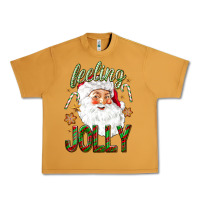 Peanut Butter Feeling Jolly with Santa Urban Heavy Tee - NancyCooperArtShop