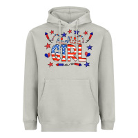 Moon Dust all american girl doodle letters Heavyweight Hoodie - CowCowDesign