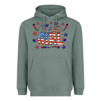 Sage all american girl doodle letters Heavyweight Hoodie - CowCowDesign