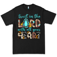 Black trust in the lord with all your heart Premium Tee - JahusDesignShop