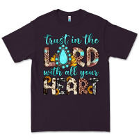 Plum trust in the lord with all your heart Premium Tee - JahusDesignShop