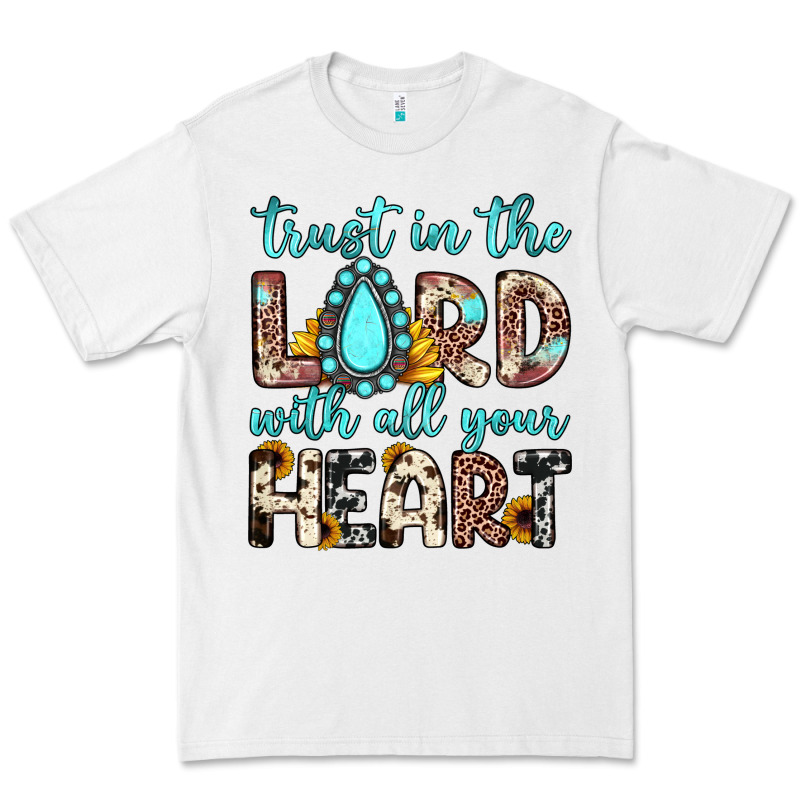 Trust In The Lord With All Your Heart Premium Tee by JahusDesignShop | Teevron