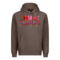 Coffee Mommy is my valentine mother's day Premium Hoodie - HowdyJamesFarm