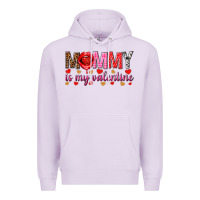 Lilac Mommy is my valentine mother's day Premium Hoodie - HowdyJamesFarm