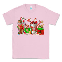 Bubblegum Pink Santa coffee cups Classic Tee - NancyCooperArtShop