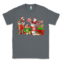 Charcoal Heather Santa coffee cups Classic Tee - NancyCooperArtShop