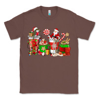 Chestnut Santa coffee cups Classic Tee - NancyCooperArtShop