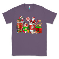 Lavender Santa coffee cups Classic Tee - NancyCooperArtShop