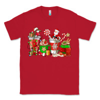 Red Santa coffee cups Classic Tee - NancyCooperArtShop