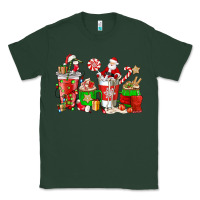 Santa Coffee Cups Classic Tee | Teevron