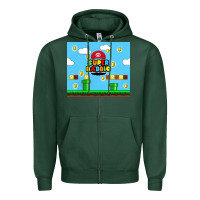 Sports Green super daddio Zipper Hoodie - TumblerDesignByShophia