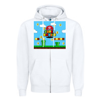 White super daddio Zipper Hoodie - TumblerDesignByShophia