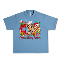 Pebble Blue CNA Certified Nursing Assistant Christmas Urban Heavy Tee - MaliasSmallBusiness