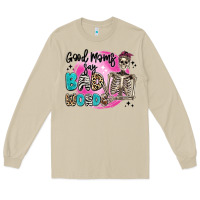 Mushroom good moms say bad words Long Sleeve Tee - Artiststas