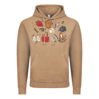 Vintage Coffee baseball mom Vintage Hoodie - MaliasSmallBusiness