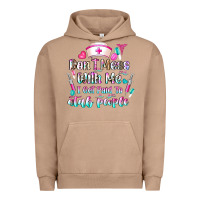 Pigment Burro Don't Mess With Me I Get Paid To Stab People Urban Hoodie - CowhideDigitalArt