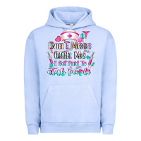 Pigment Grape Ice Don't Mess With Me I Get Paid To Stab People Urban Hoodie - CowhideDigitalArt