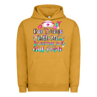 Pigment Peanut Butter Don't Mess With Me I Get Paid To Stab People Urban Hoodie - CowhideDigitalArt